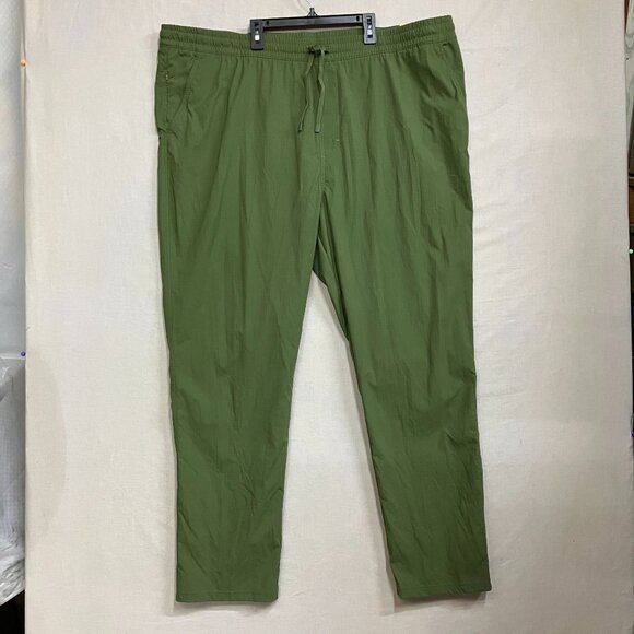 NWT All in Motion Green Men’s Small Green Ripstop Drawstring Waistband Pants - Picture 3 of 10